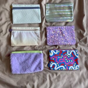 Lot of 6 Ipsy bag